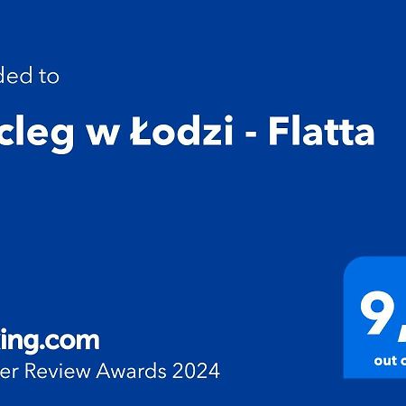 Nocleg W Lodzi - Flatta Exterior photo
